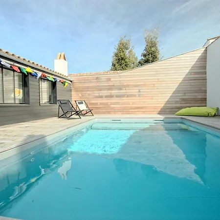 Villa A St-martin-de-re Avec Piscine Chauffee Pour 6 Pers., 3 - Fr-1-835-24 *